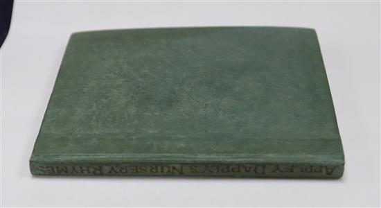 Potter, Beatrix - Appley Dappleys Nursery Rhymes, 1st edition, sextodecimo, 16mo, original boards,